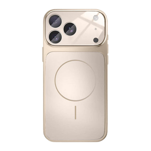 Frosted Glass MagSafe Phone Case - Titanium Gray