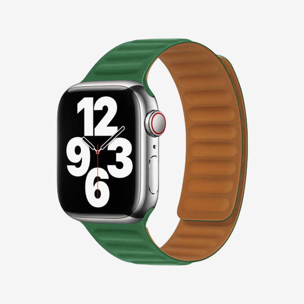Apple Watch Leather Link Magnetic Strap - Alfalfa