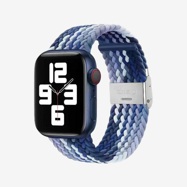 Apple Watch Nylon Braided Strap - Blueberry
