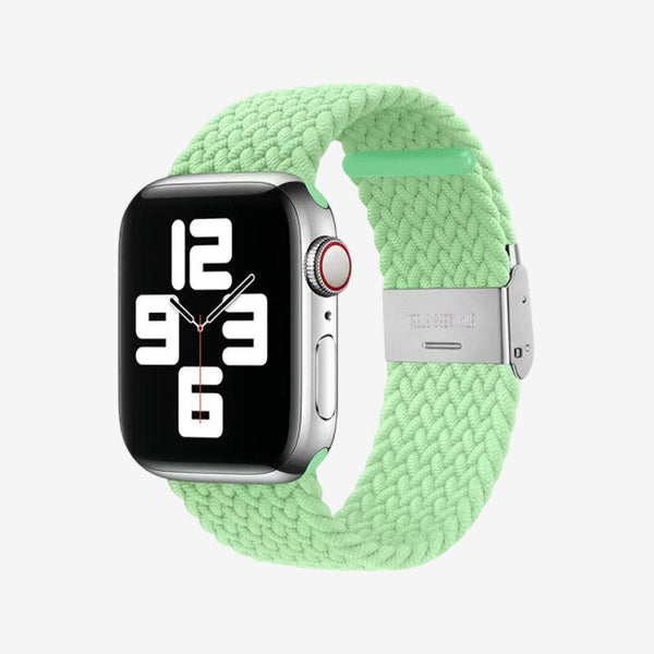 Apple Watch Nylon Braided Strap - Pistachio