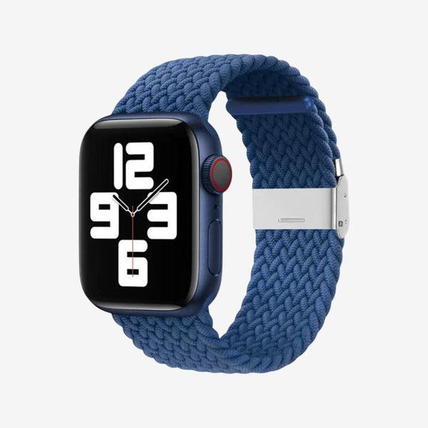 Apple Watch Nylon Braided Strap - Cold Sea Blue