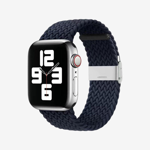 Apple Watch Nylon Braided Strap - Charcoal