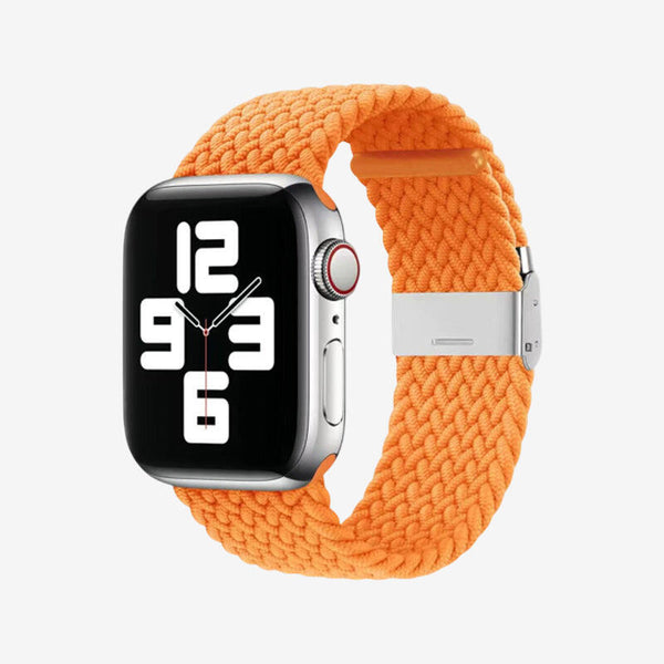 Apple Watch Nylon Braided Strap - Orange