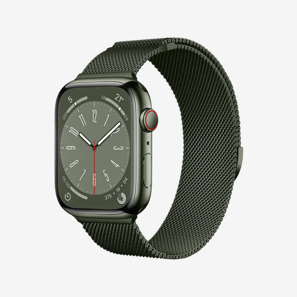 Apple Watch Stainless Steel Alloy Magnetic Strap - Green