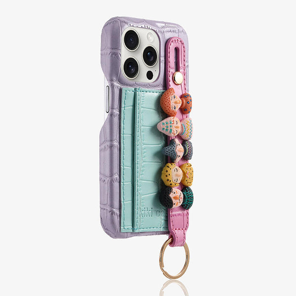 Dolls Card Holder Stand Phone Case