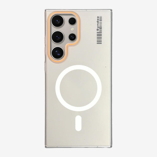 Samsung Soft Sand Transparent Magnetic Phone Case