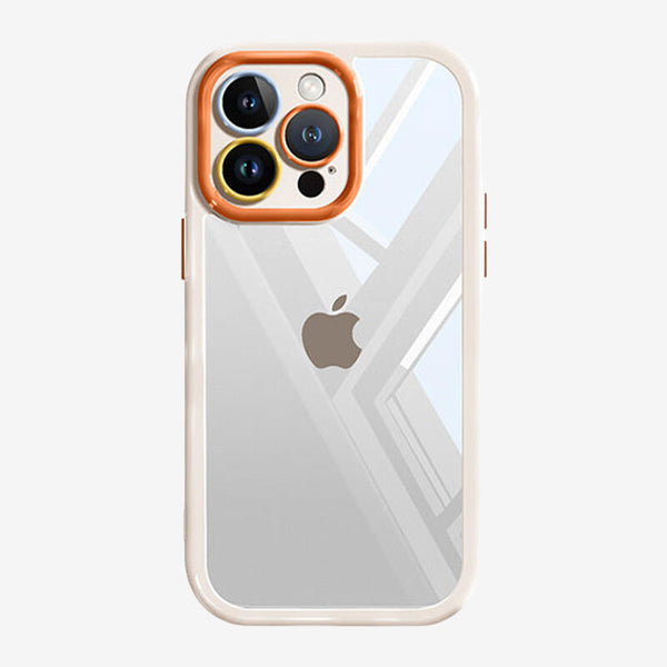 Transparent Cream Phone Case